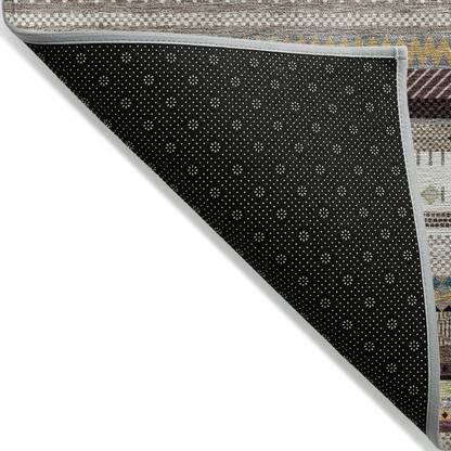 Start2Finish brown indoor/outdoor Chantille ACN2218 rug, machine washable, 5&