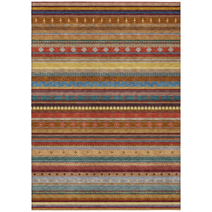 Start2Finish indoor/outdoor Chantille ACN2218 paprika rug, 3&
