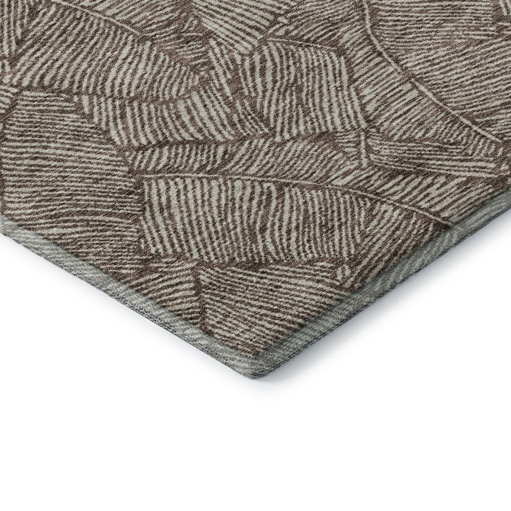 Start2Finish Mayfield AMF913 brown machine washable runner rug, 2&