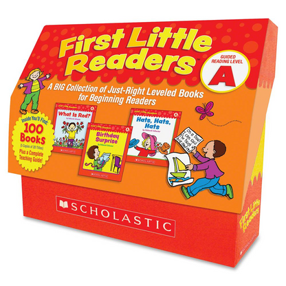Start2Finish Scholastic Level A Little Readers Book Set by Deborah Schecter, preschool-2 grade printed books, colorful covers.