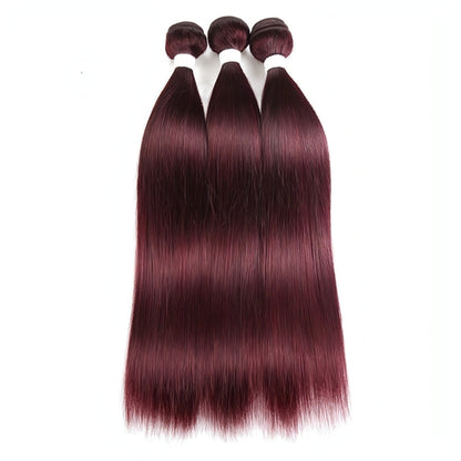 Carmine Juneberry LuxeWave straight hair wig in finest color, showcasing silky, natural-looking straight hair with a sleek style.