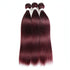 Carmine Juneberry LuxeWave straight hair wig in finest color, showcasing silky, natural-looking straight hair with a sleek style.