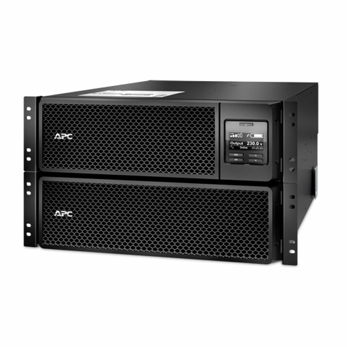 Bigbuy Interactive UPS APC SRT8KRMXLI uninterruptible power supply system with display and power outlets for consumer electronics.