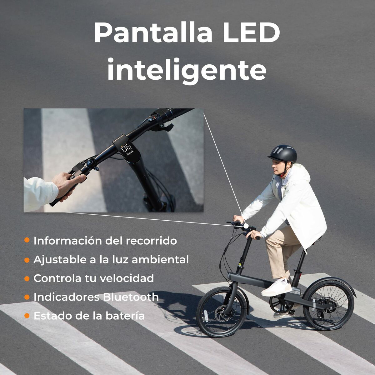 Black Xiaomi QiCycle C2 electric bike with 20-inch wheels and 250W motor, designed for outdoor sports and commuting.