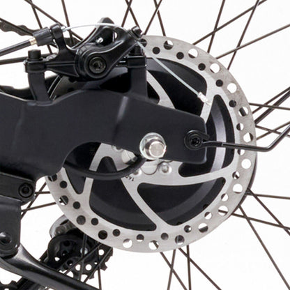 Black Xiaomi QiCycle C2 electric bike with 20-inch wheels and 250W motor, designed for outdoor sports and commuting.