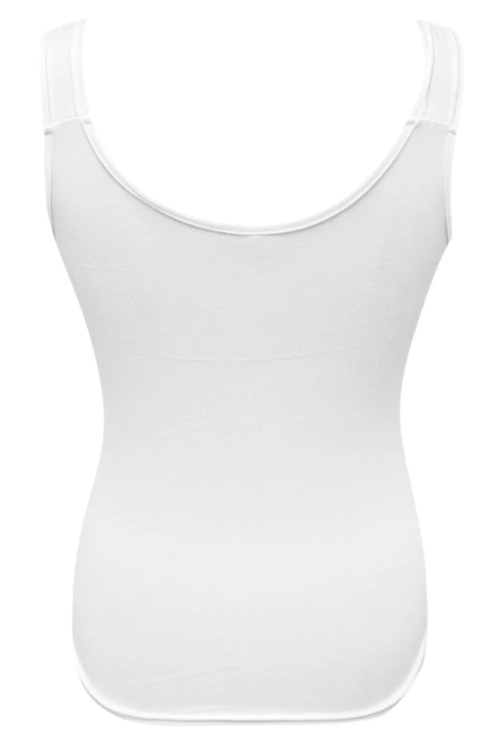 Plus size lace detail V-neck tank by Pear Daisy, full size home and garden-inspired casual top with elegant lace accents.