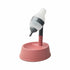 Maroon Asteria automatic pet water dispenser stand with adjustable height and feeder bowl for convenient pet hydration.