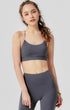 Lemon Molly Luna Cloudlux Bra in Smoke Charcoal, women&