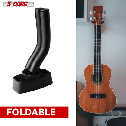 Violet Rose 5Core guitar wall mount hanger with soft padding, designed for securely holding and displaying guitars on the wall.
