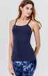 Lemon Molly Dove Bra Tank for women, soft fabric, sleeveless design, casual everyday wear, in neutral color.