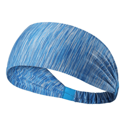 Black Lavender extra-wide sport and fitness sweat-wicking headband with breathable fabric and stretch fit for workout comfort.