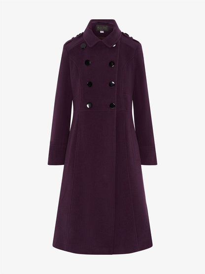 Rose Eleusis A-Line Double Breasted Coat, stylish pre-order jacket with a classic A-line silhouette and double-breasted design.