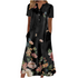 Women’s light, casual summer midi dress by Carmine Juneberry featuring a relaxed fit and pocket details.