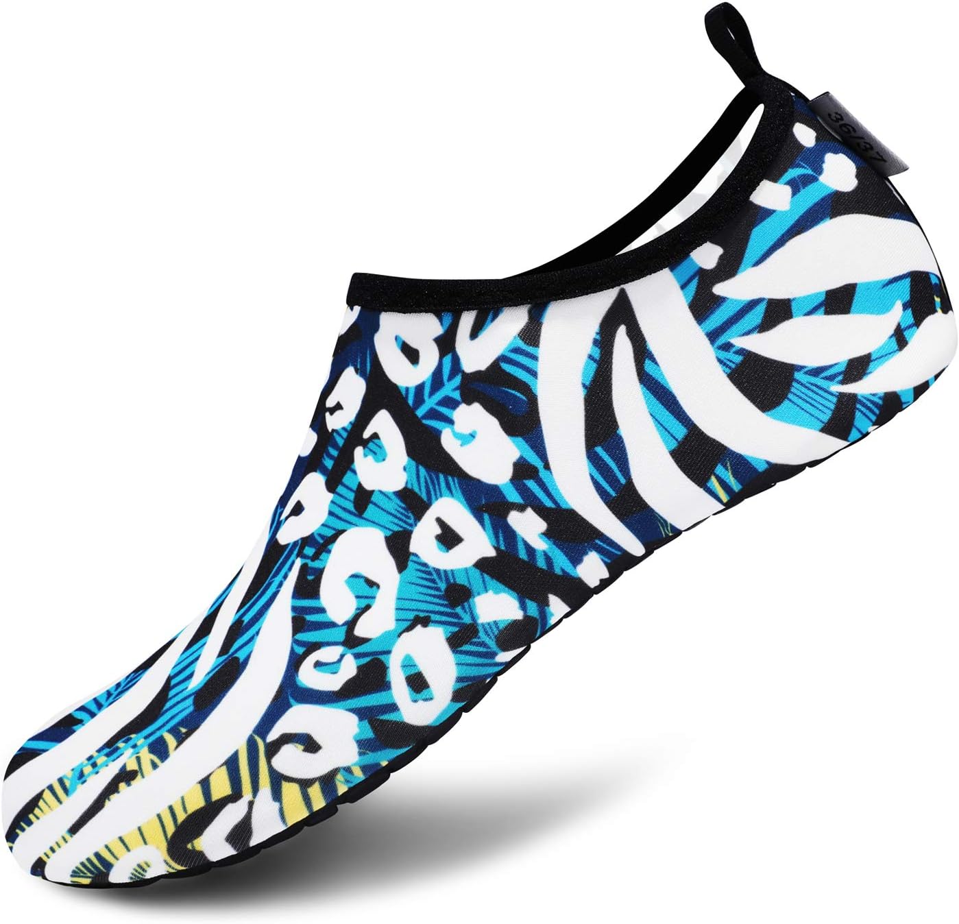 VIFUUR Water Shoes for Men Women Barefoot Quick Dry Aqua Socks Slip On | Lightweight, Breathable Upper, Flexible Sole, Drainage Design, Easy Slip-On Fit for Water Activities