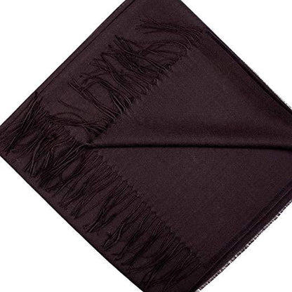 Black alpaca and silk shawl from Aegerine featuring a soft, luxurious knit in natural alpaca fibers.