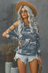 Jade camouflage long sleeve women&