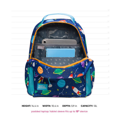 Simple Modern Disney Moana Kids Backpack for School, Girls, Boys | 12L | Fletcher Moana Bookbag, School Backpack for Toddler, Preschool, Kindergarten | Fits Lunch Box, Cute | Medium