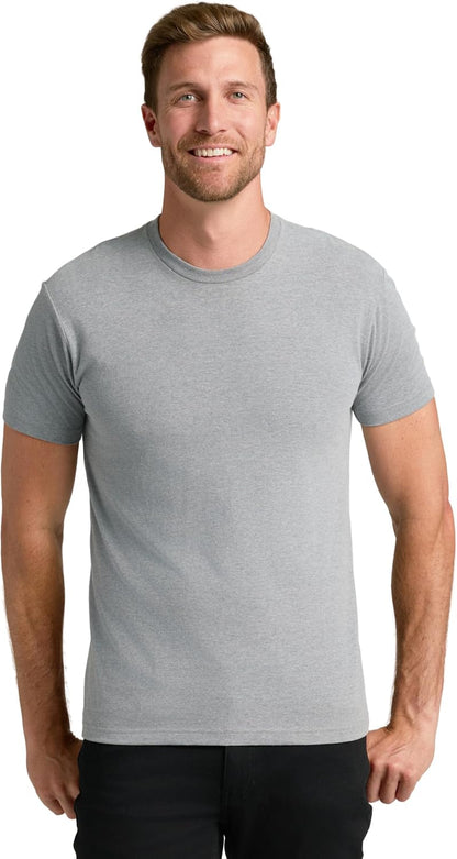 True Classic Mens T-Shirts – Short Sleeve Crew Neck T Shirts for Man, Cotton Blend Plain Novelty Men&