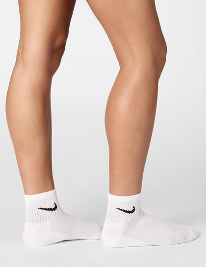 Nike Unisex Adult Everyday Cushioned Training Ankle Socks (6-Pack) | Mens and Womens