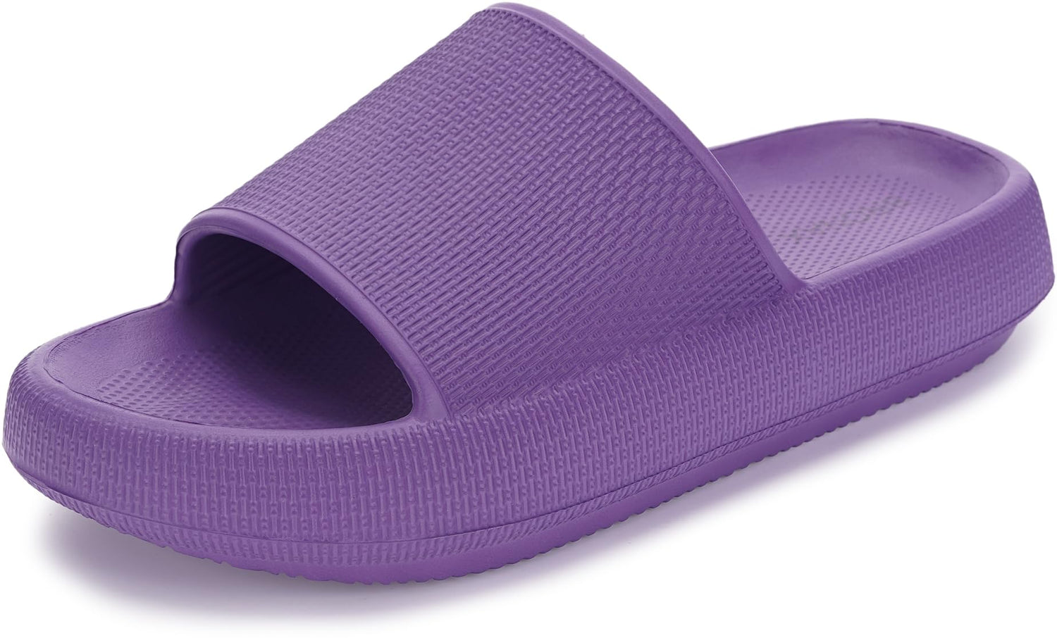 BRONAX Cushioned Thick Sole Pillow Slippers for Women and Men Y10 | Cloud-Like Soft Sole, Foot Pain Relief, EVA Platform Sole, Indoor Outdoor Slides, Waterproof Shower Ready, Quick-Drying