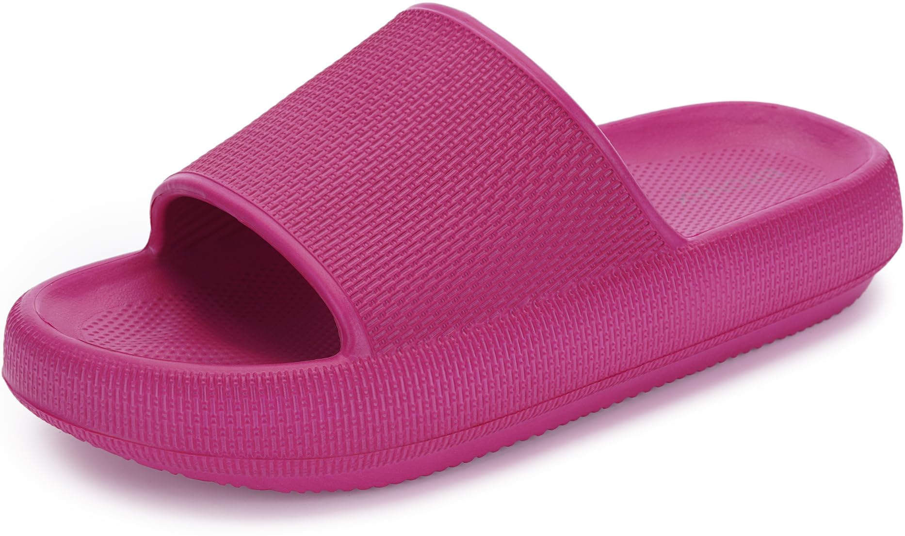 BRONAX Cushioned Thick Sole Pillow Slippers for Women and Men Y10 | Cloud-Like Soft Sole, Foot Pain Relief, EVA Platform Sole, Indoor Outdoor Slides, Waterproof Shower Ready, Quick-Drying