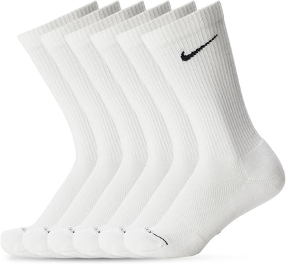 Nike Unisex Adult Everyday Elevated Crew Socks (6-Pack) | Mens and Womens