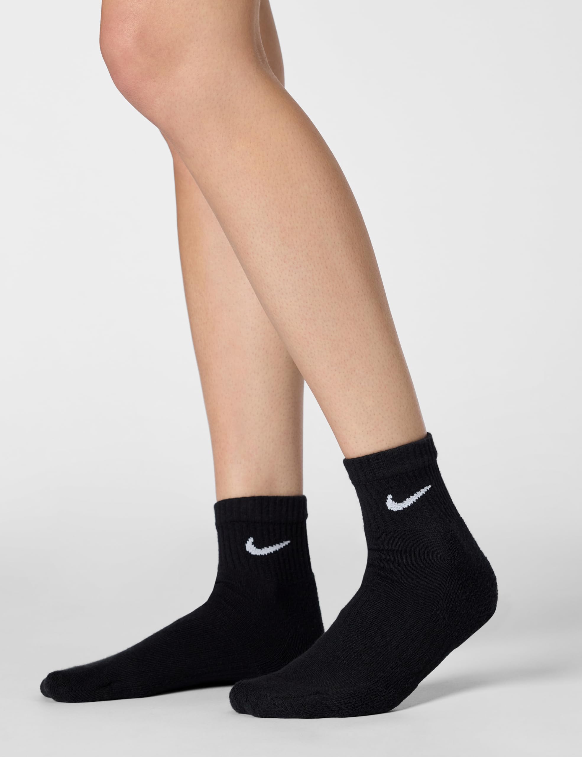 Nike Unisex Adult Everyday Cushioned Training Ankle Socks (6-Pack) | Mens and Womens