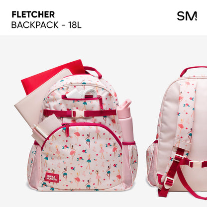 Simple Modern Disney Moana Kids Backpack for School, Girls, Boys | 12L | Fletcher Moana Bookbag, School Backpack for Toddler, Preschool, Kindergarten | Fits Lunch Box, Cute | Medium