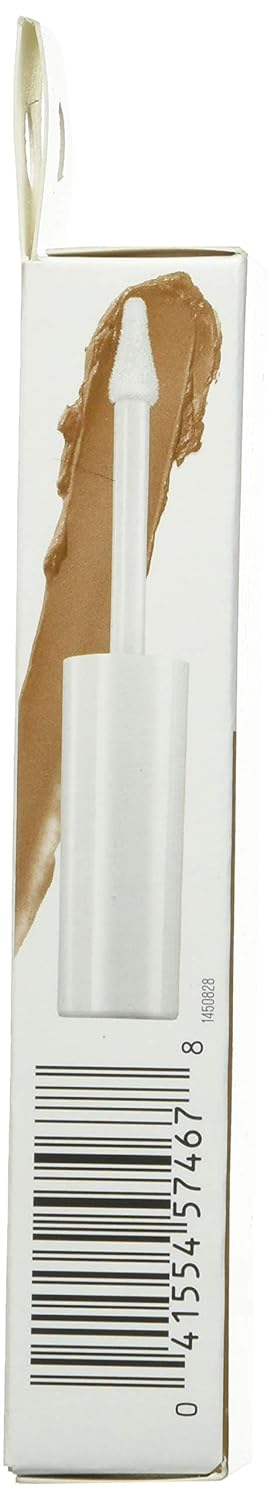 Maybelline New York Super Stay under-eye concealer in shade 52 Warm Olive with paddle applicator, long-lasting liquid makeup for brightening.