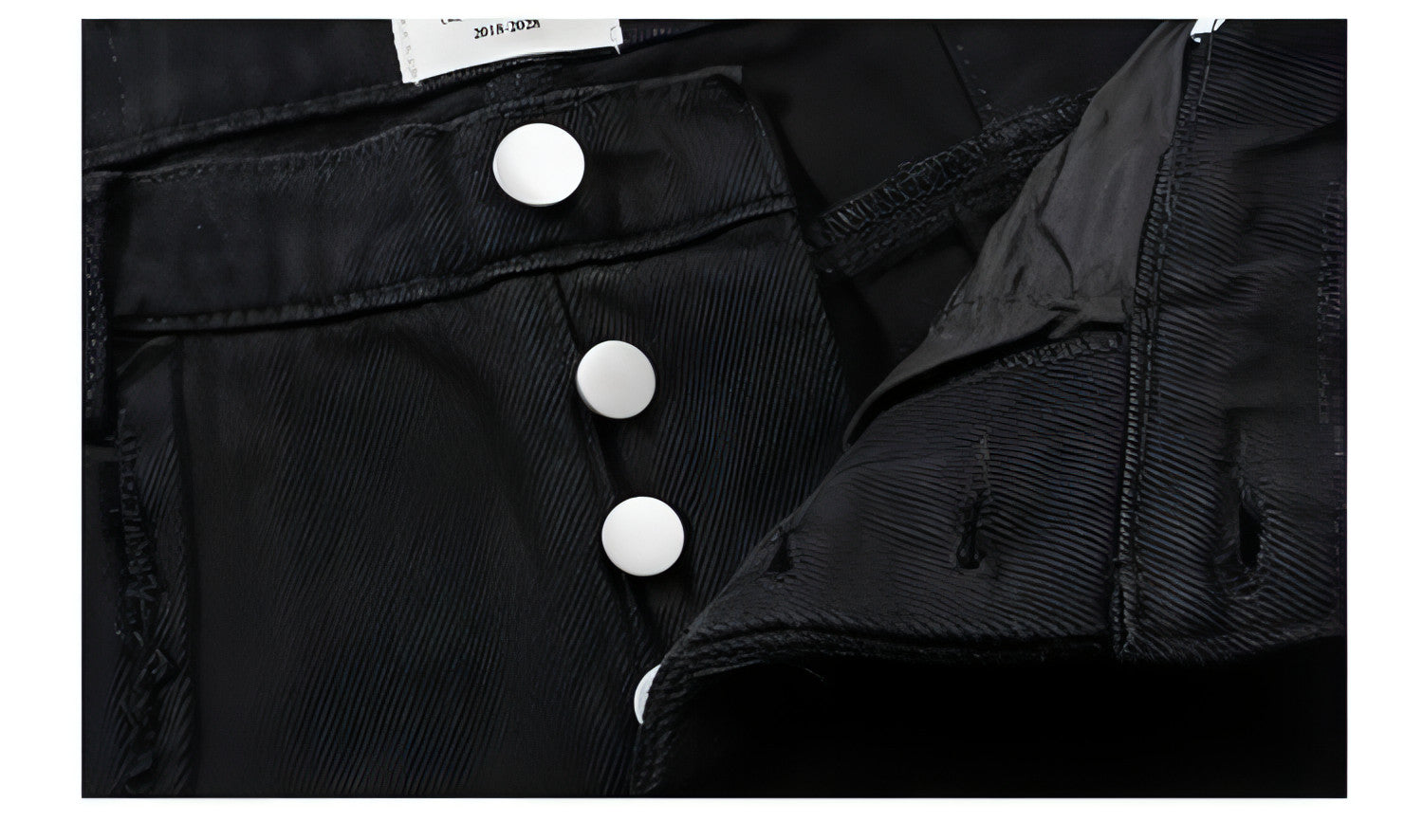 Carmine Juneberry UrbanEase™ high street dark solid black vintage jeans for men, showing the classic denim pants with a fitted cut.
