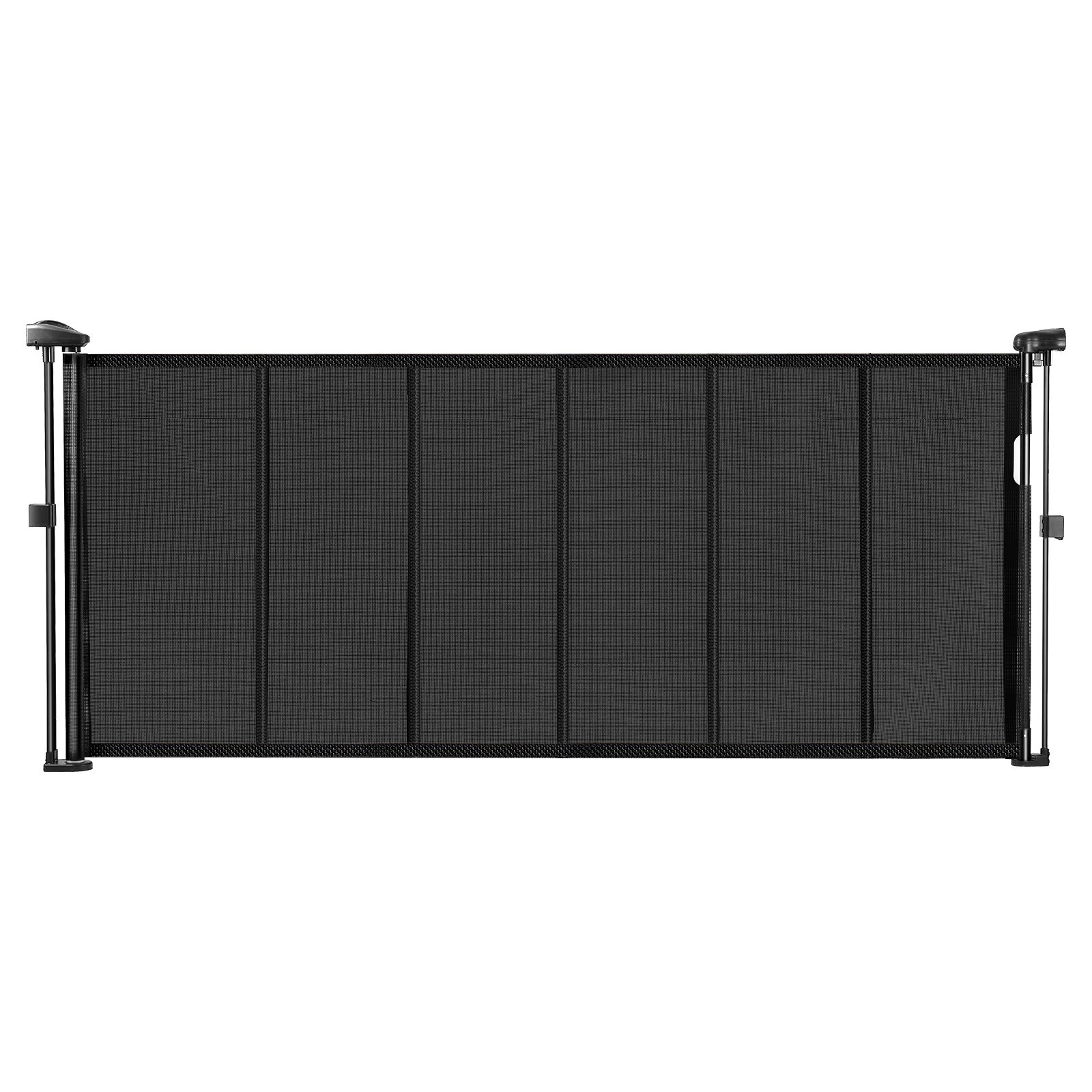 Start2Finish VEVOR baby gate, retractable mesh safety gate, 870 mm tall, extends to 1800 mm, black for stairs or doorways