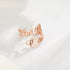Pink Lucky custom name ring in jewelry, featuring a sleek band with personalized engraved name in elegant style.