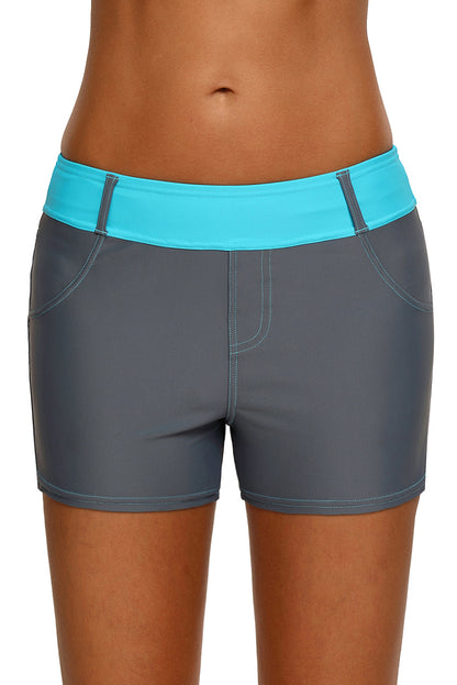 Mint waistband faux denim women&