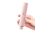 Maroon Asteria 2-in-1 bikini trimmer for women, electric shaver for pubic hair grooming, compact haircare device.