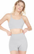 Lemon Molly Cammie Cloudlux Bra in stone grey, women&