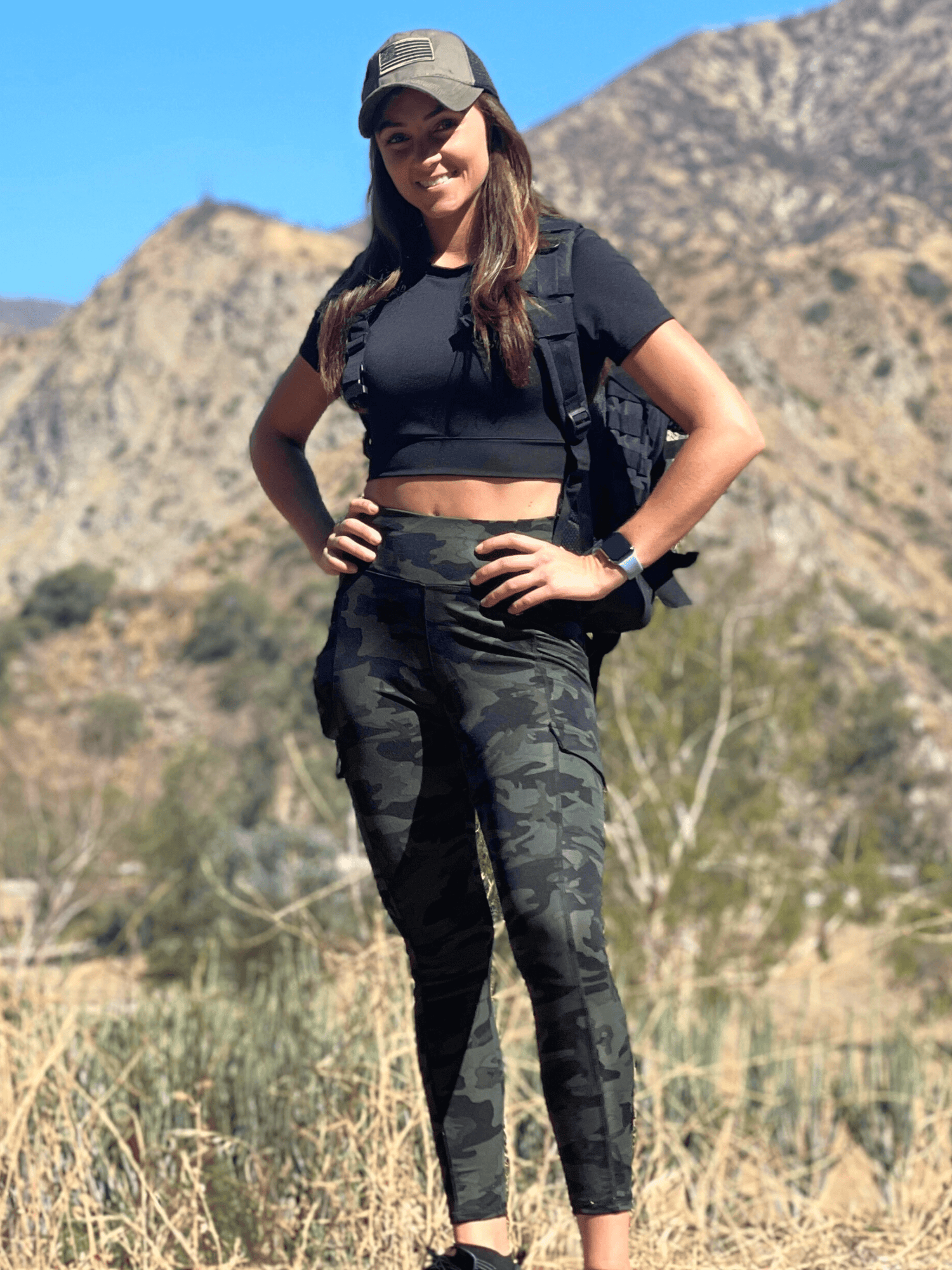 Sky Iapetus JupiterGear short-sleeve crop top, activewear in black with logo detail, designed for comfortable workout style.