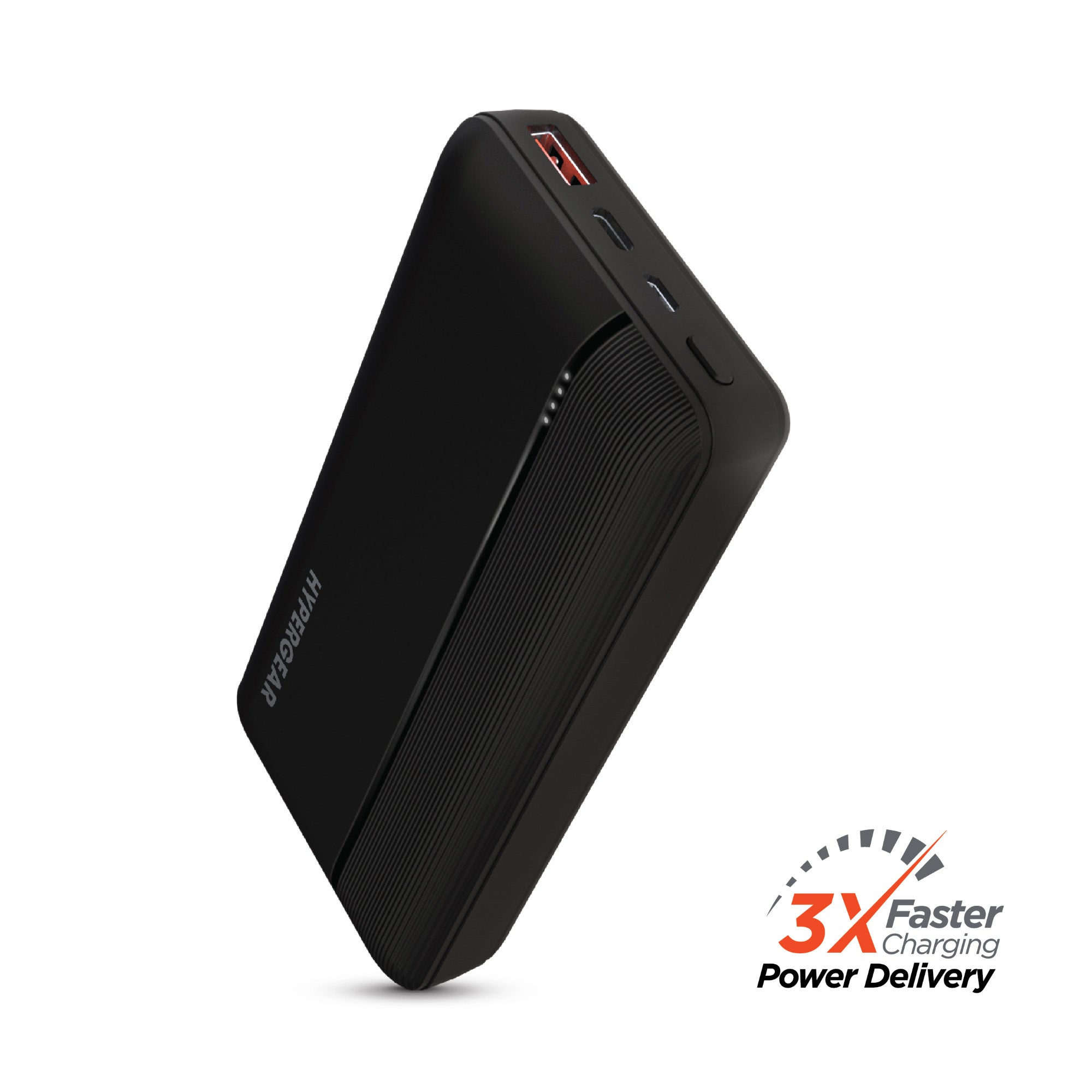 Sky Iapetus HyperGear 20000mAh power bank with 20W PD and USB ports, compact portable mobile and laptop charging accessory.