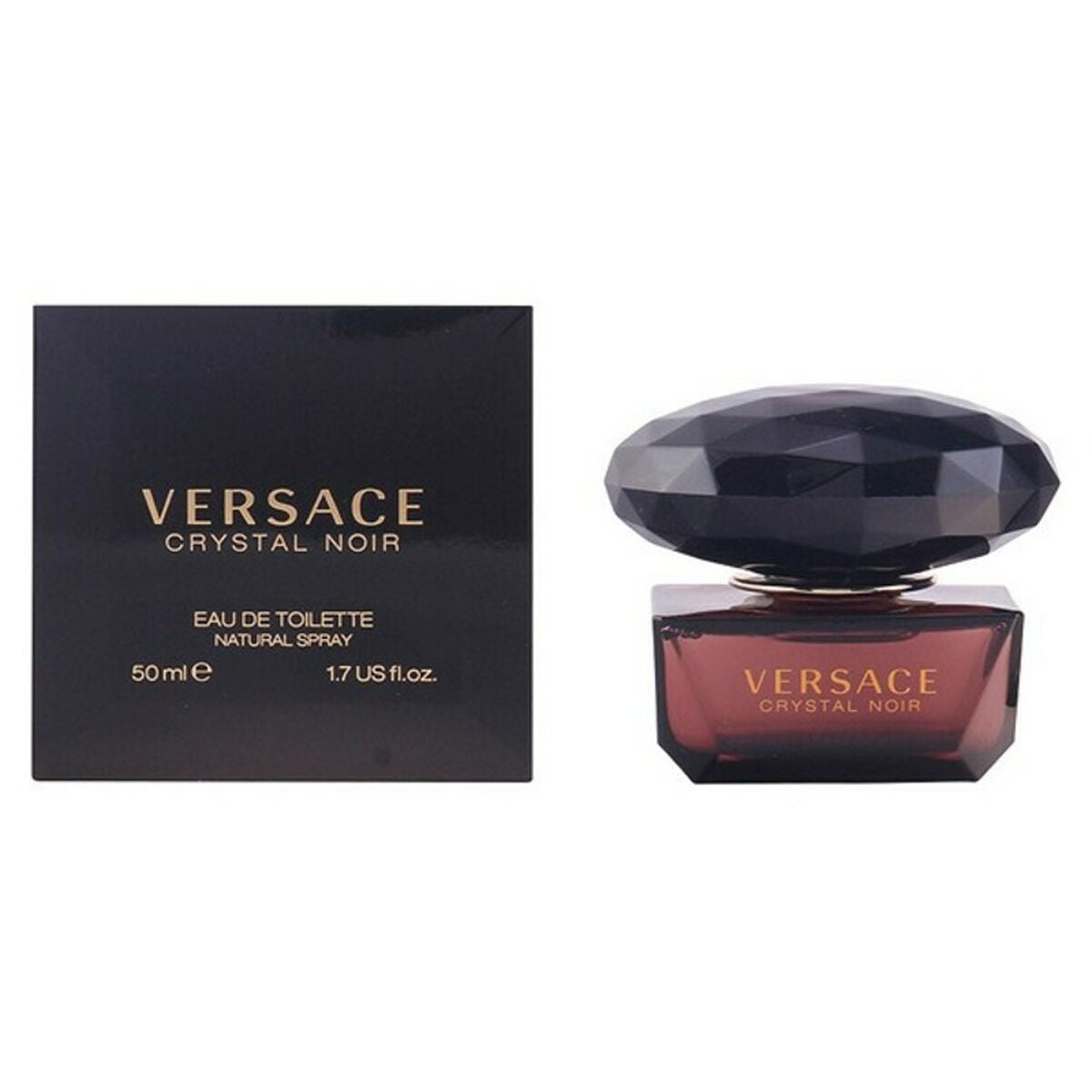 Women’s Versace EDT perfume bottle for bodycare, elegant design with floral accents, by Bigbuy.