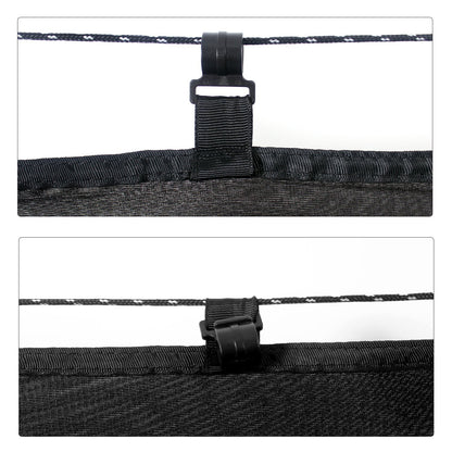 Indigo Eurybia hammock bug net with 360° protection, lightweight mesh design for outdoor camping and relaxation.