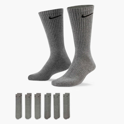 Nike Unisex Adult Everyday Cushioned Training Crew Socks (6-Pack) | Mens and Womens