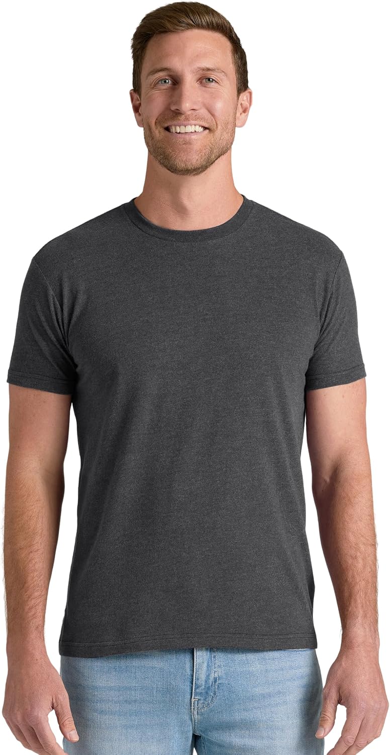 True Classic Mens T-Shirts – Short Sleeve Crew Neck T Shirts for Man, Cotton Blend Plain Novelty Men&