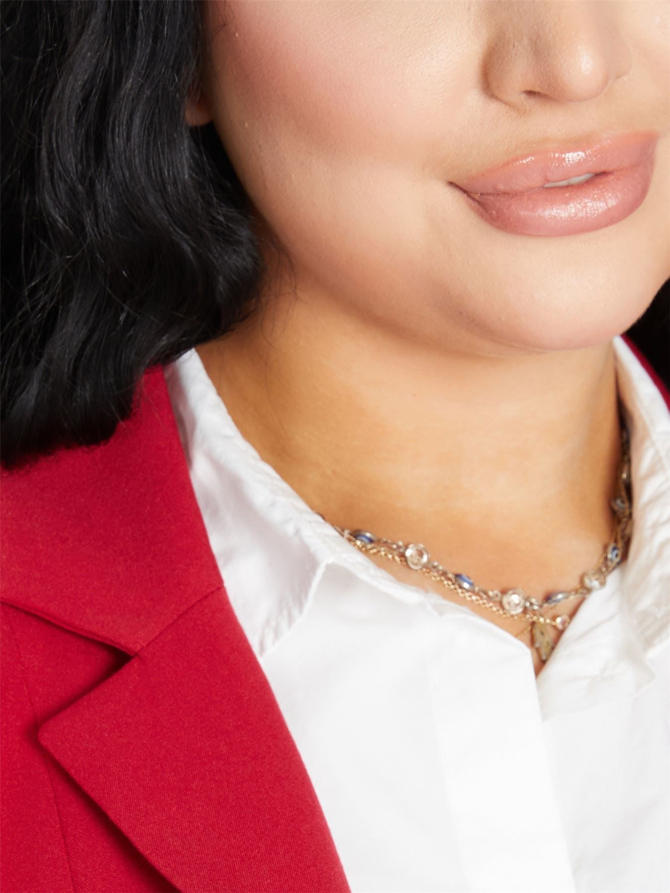 Rose Eleusis Edge To Edge Blazer, stylish jacket with a sleek, tailored fit and clean edge-to-edge design, perfect for formal or casual wear