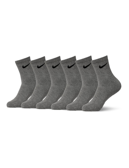 Nike Unisex Adult Everyday Cushioned Training Ankle Socks (6-Pack) | Mens and Womens