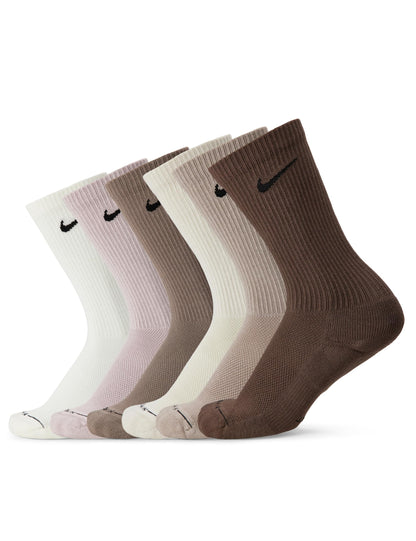 Nike Unisex Adult Everyday Elevated Crew Socks (6-Pack) | Mens and Womens