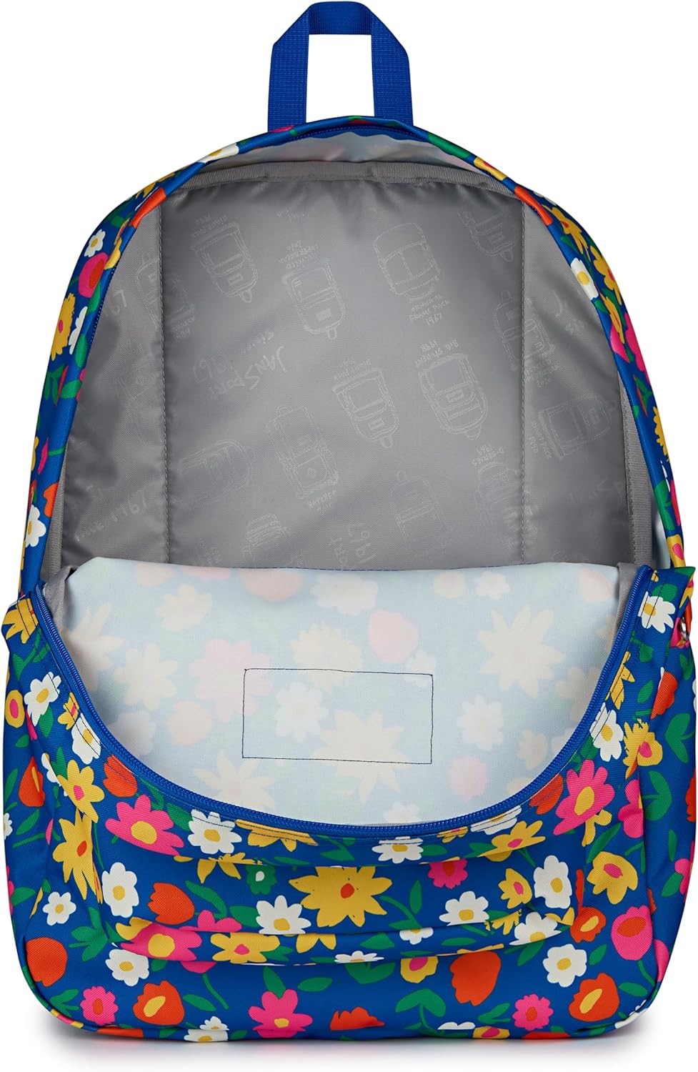 JanSport SuperBreak One Backpack - Durable, Lightweight Bookbag with 1 Main Compartment, Front Utility Pocket with Built-in Organizer - Premium Backpack, Bad Bows