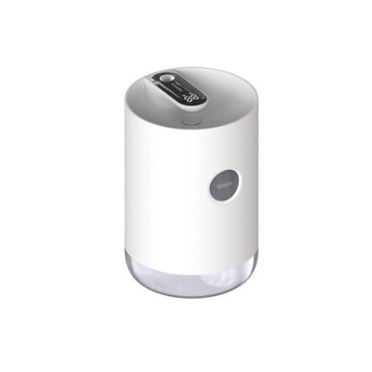 Portable wireless USB air humidifier and water mist diffuser by Maroon Asteria, compact home improvement device with mist output.