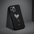 Dark Heart Samsung Galaxy S24 Plus case by Olive Lemon, protective phone cover with dark heart design, fits Samsung Galaxy S24 Plus.