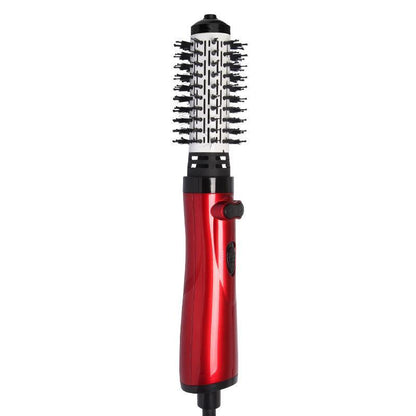 Maroon Asteria Two-in-one constant hot air automatic hair comb for styling and haircare, featuring sleek design and adjustable temperature.