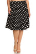 White and red polka dot women&