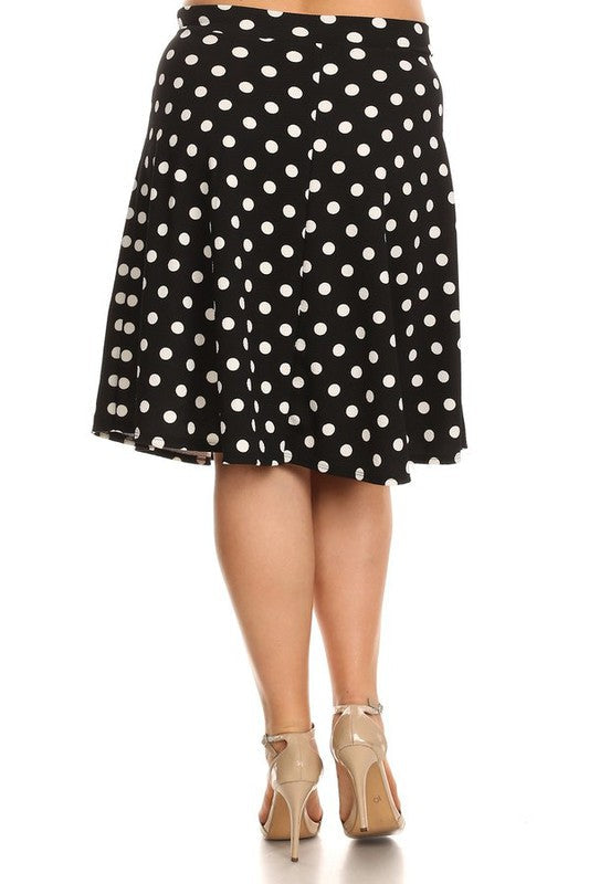 White and red polka dot women&
